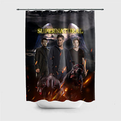 Шторка для ванной Supernatural - true hunters