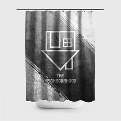 Шторка для ванной The Neighbourhood - grey gradient