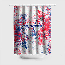 Шторка для душа Washington Capitals NHL white, цвет: 3D-принт