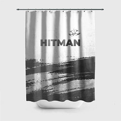 Шторка для ванной Hitman - white gradient посередине