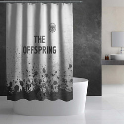 Шторка для душа The Offspring - white gradient посередине, цвет: 3D-принт — фото 2