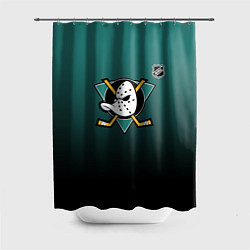 Шторка для ванной Анахайм Дакс - зеленый градиент