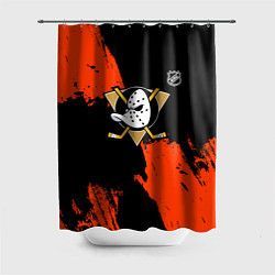 Шторка для ванной Анахайм Дакс - оранжевая краска