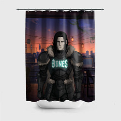 Шторка для ванной Bones в аниме