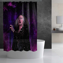 Шторка для душа Бобби Либлинг - Рокер с выпученными глазами, цвет: 3D-принт — фото 2