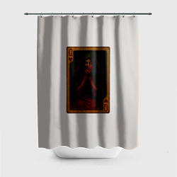 Шторка для ванной Королева воров: дама червей