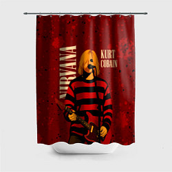 Шторка для ванной Нирвана, гранж из 90-х