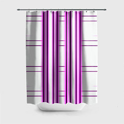 Шторка для ванной Neon pink
