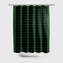 Шторка для душа Color black cage, цвет: 3D-принт