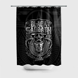 Шторка для ванной Black Sabbath - goat skull