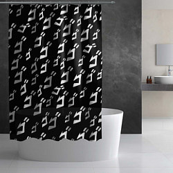Шторка для душа JoJo pattern, цвет: 3D-принт — фото 2