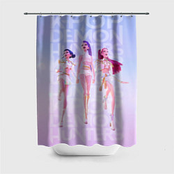 Шторка для ванной Huntrix KPop Demon Hunters