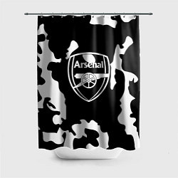 Шторка для ванной Арсенал камуфляжные краски