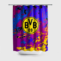 Шторка для ванной Borussia абстрактные краски