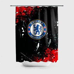 Шторка для ванной Chelsea брызги красок текстура