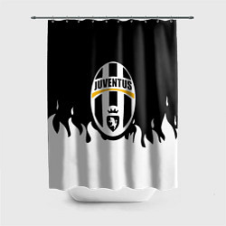 Шторка для ванной Juventus белый огонь
