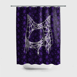 Шторка для ванной Хэллоуин - Паутина