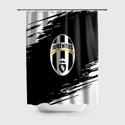 Шторка для ванной Juventus краски штрихи текстура