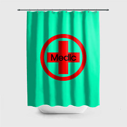 Шторка для ванной Medic