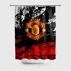 Шторка для ванной Манчестер Юнайтед краски