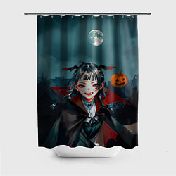 Шторка для ванной Вампирша МаоМао - Монолог Фармацевта аниме Хэллоуи