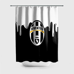 Шторка для ванной Juventus капли красок