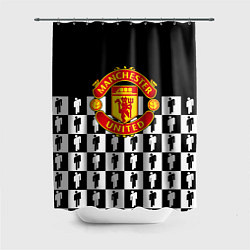 Шторка для ванной Манчестер Юнайтед люди паттерн