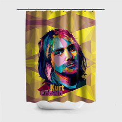 Шторка для ванной Kurt Cobain: Abstraction