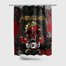 Шторка для ванной Metallica XXX