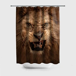Шторка для ванной Взгляд льва