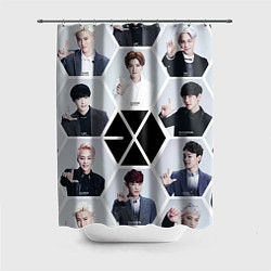 Шторка для ванной EXO Boys
