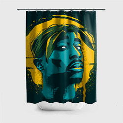 Шторка для ванной 2Pac Shakur