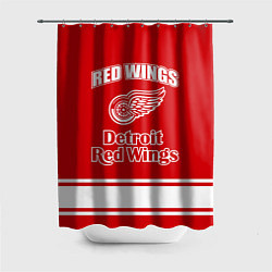 Шторка для ванной Detroit red wings