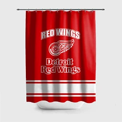 Шторка для ванной Detroit red wings