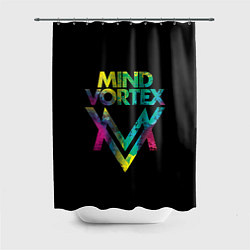 Шторка для душа Mind Vortex Colour, цвет: 3D-принт