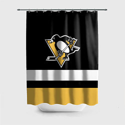 Шторка для ванной Pittsburgh Penguins: Black