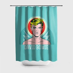 Шторка для ванной David Bowie: pop-art