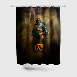 Шторка для душа HL3: Gabe Newell, цвет: 3D-принт