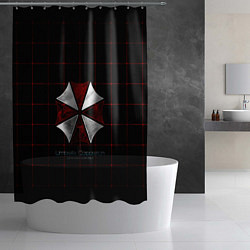 Шторка для душа Umbrella Corporation - 2, цвет: 3D-принт — фото 2