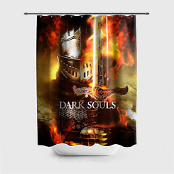 Шторка для душа Dark Souls War, цвет: 3D-принт