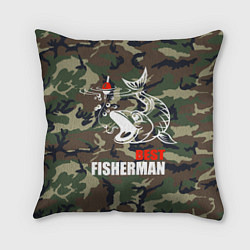 Подушка квадратная Best fisherman