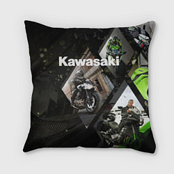 Подушка квадратная Kawasaky