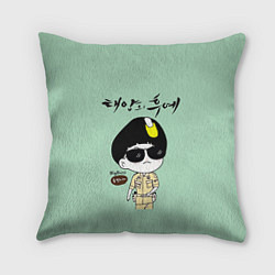 Подушка квадратная Song Joong Ki: Big boss, цвет: 3D-принт