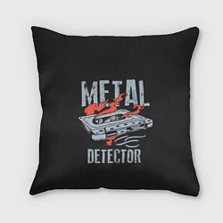 Подушка квадратная Metal Detector