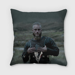 Подушка квадратная Vikings: Ragnarr Lodbrok