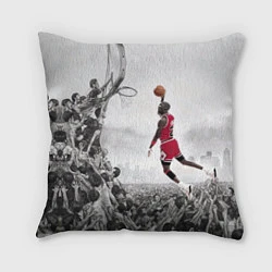 Подушка квадратная Michael Jordan NBA