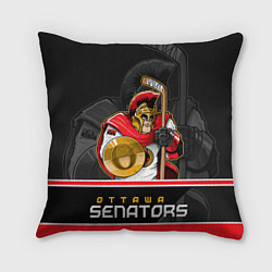 Подушка квадратная Ottawa Senators, цвет: 3D-принт