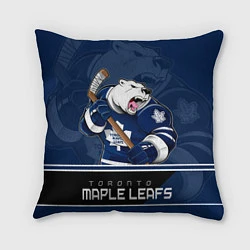Подушка квадратная Toronto Maple Leafs, цвет: 3D-принт