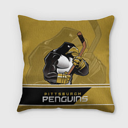 Подушка квадратная Pittsburgh Penguins