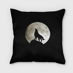 Подушка квадратная Moon Wolf